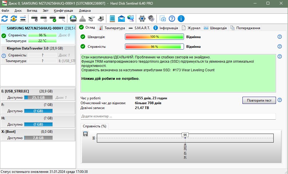 SSD диск 2.5 SATA 256GB Samsung PM871b - фото фото фото 4