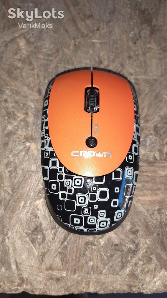 Оптическая радио мышь Crown CMM-919W USB №к0 - фото фото фото 1
