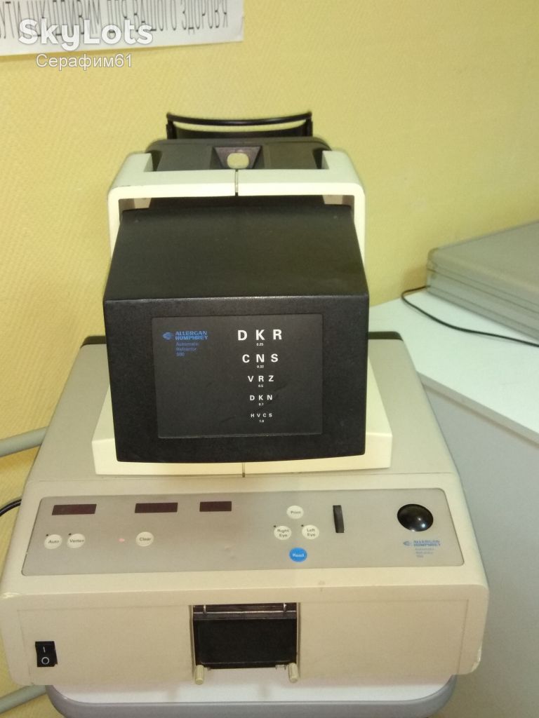 Авторефрактометр Allergan Hamphrey Automatic Refractor 580 USA - фото фото фото 4