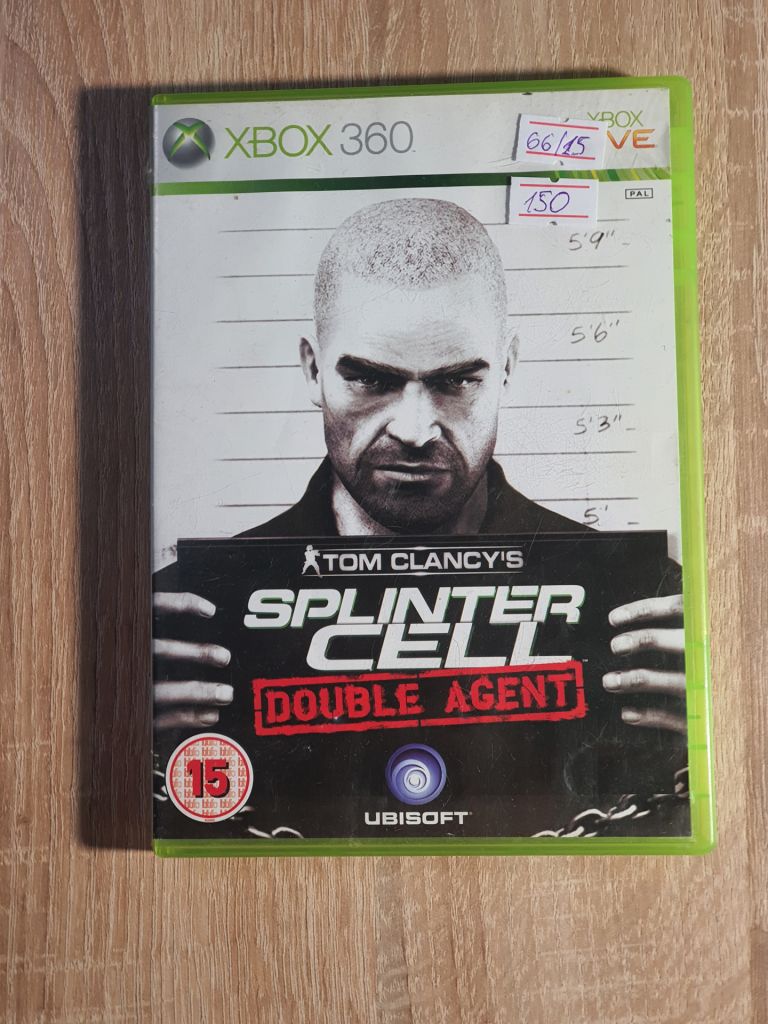 Диск xbox 360 Tom Clancy's Splinter cell Double agent - фото фото фото 1