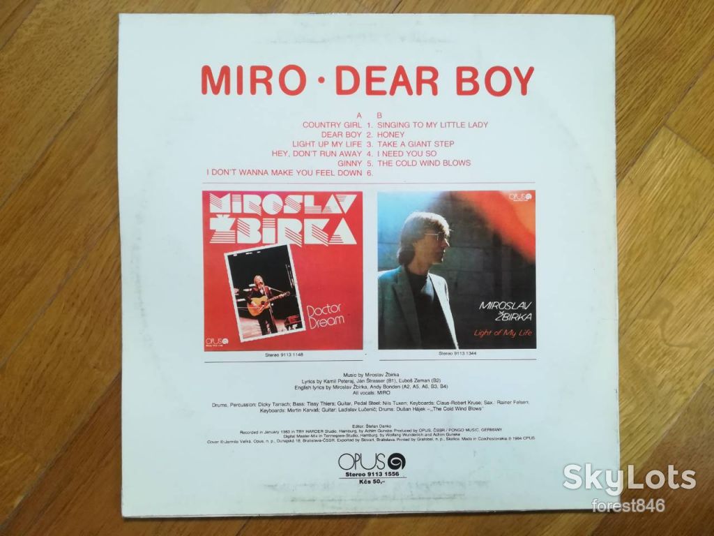 Miro-Dear boy  (2)-Ex.+-Чехословакия - фото фото фото 1