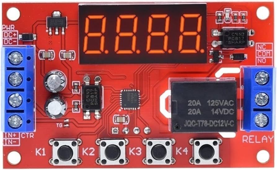 реле часу 5V Time Delay Relay Module LED - фото фото фото 0