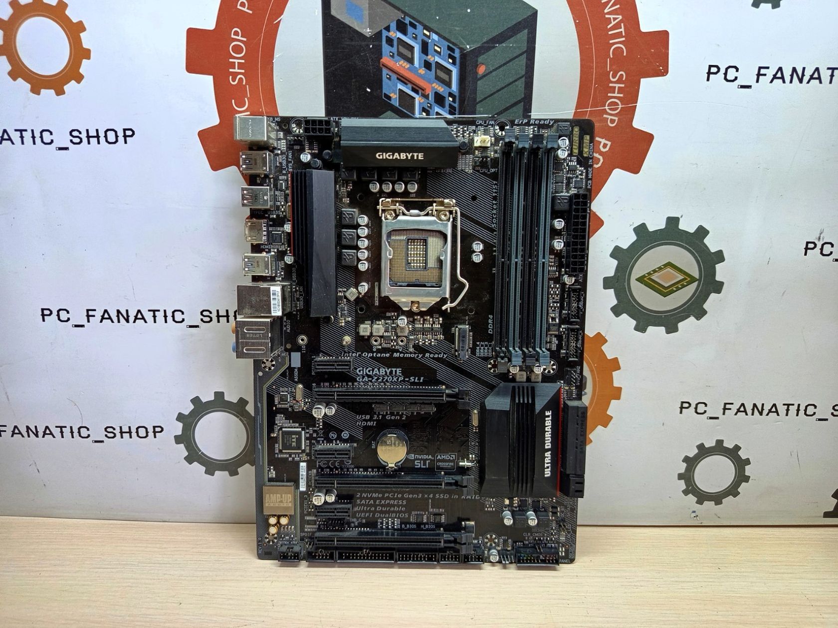 Материнська плата Gigabyte GA-Z270XP-SLI  (s1151, Intel Z270, PCI-Ex16) - фото фото фото 0