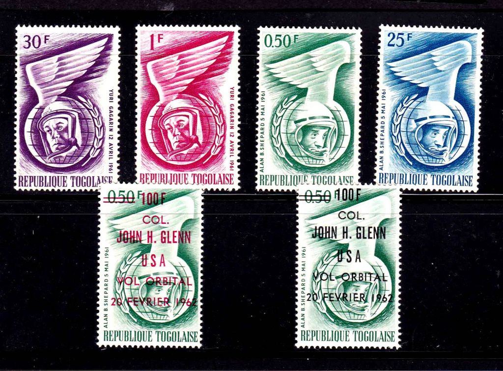 Космос .  Того 1962 г   MNH - - фото фото фото 0