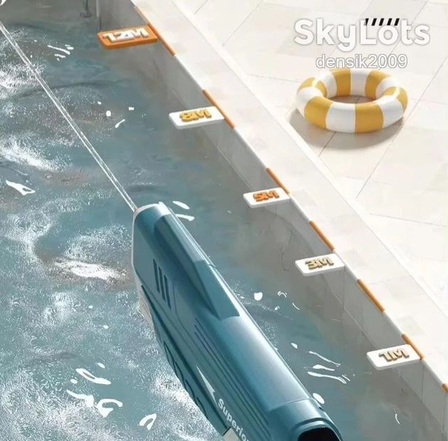 Водяний електричний автомат на акумуляторі Superior. Бластер з автоматичним насосом. - фото фото фото 7