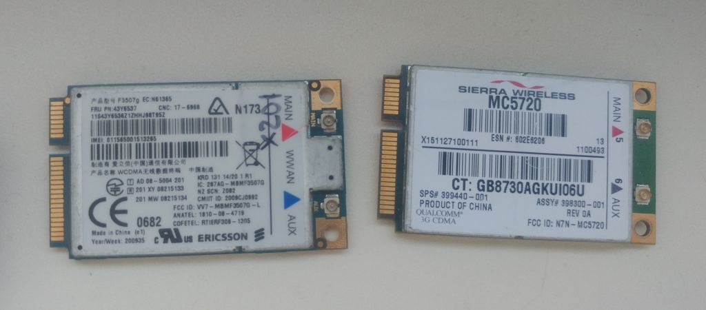 WWAN модем 3G Lenovo Ericsson H5521gw / H5321 - фото фото фото 2
