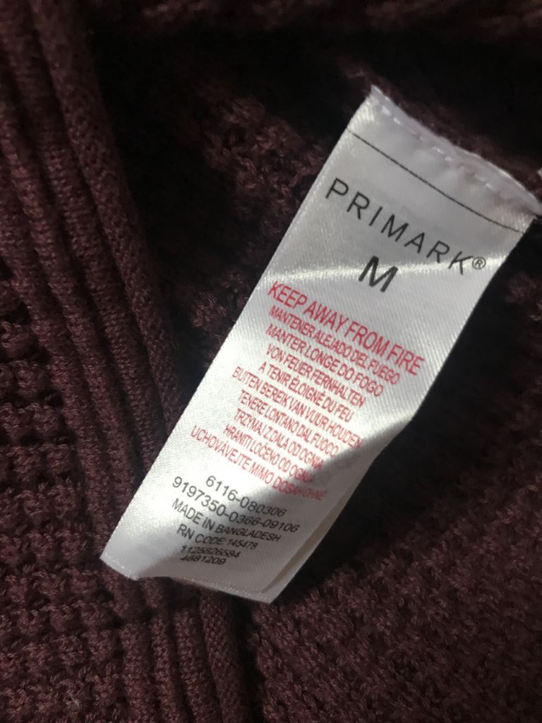 Стильный, качественный реглан ,,вафелька,, кофта, от Primark. М/L - фото фото фото 6