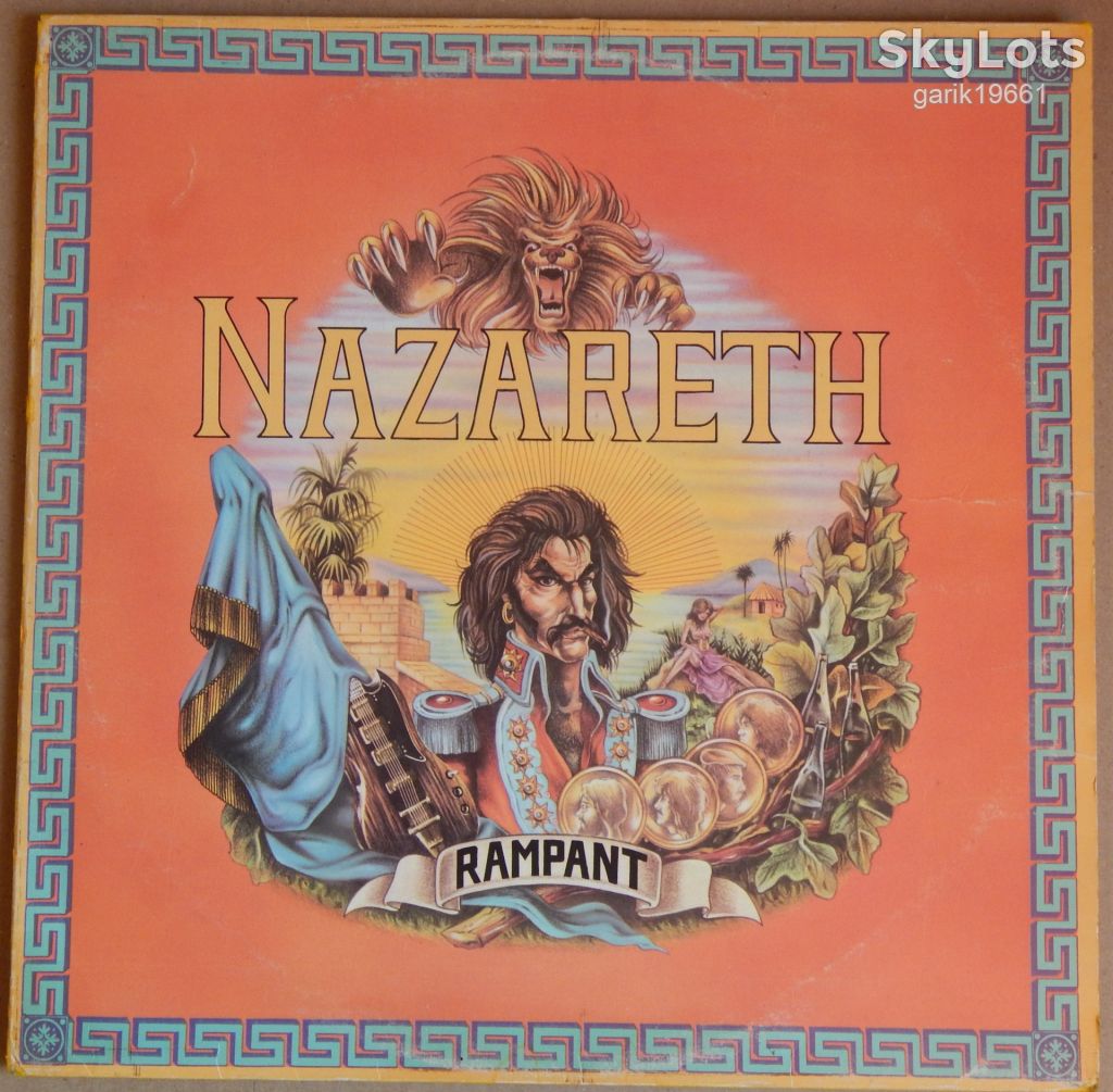 Nazareth – Rampant  (Vertigo – 6370 401, Scandinavia) inner sleeve EX+/EX+ - фото фото фото 0