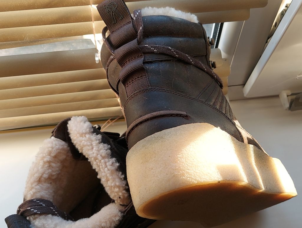 Шкіряні лімітовані теплі черевики Clarks - фото фото фото 4