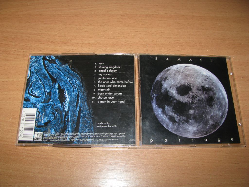 SAMAEL - Passage  (1996 Century Media 1st press) - фото фото фото 0