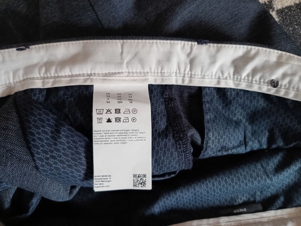 Штани Hugo Boss Slim Fit - фото фото фото 6