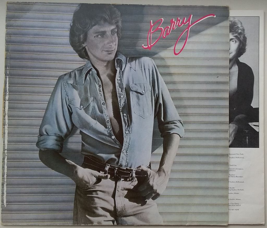 BARRY MANILOW Barry LP VG/G+ - фото фото фото 0