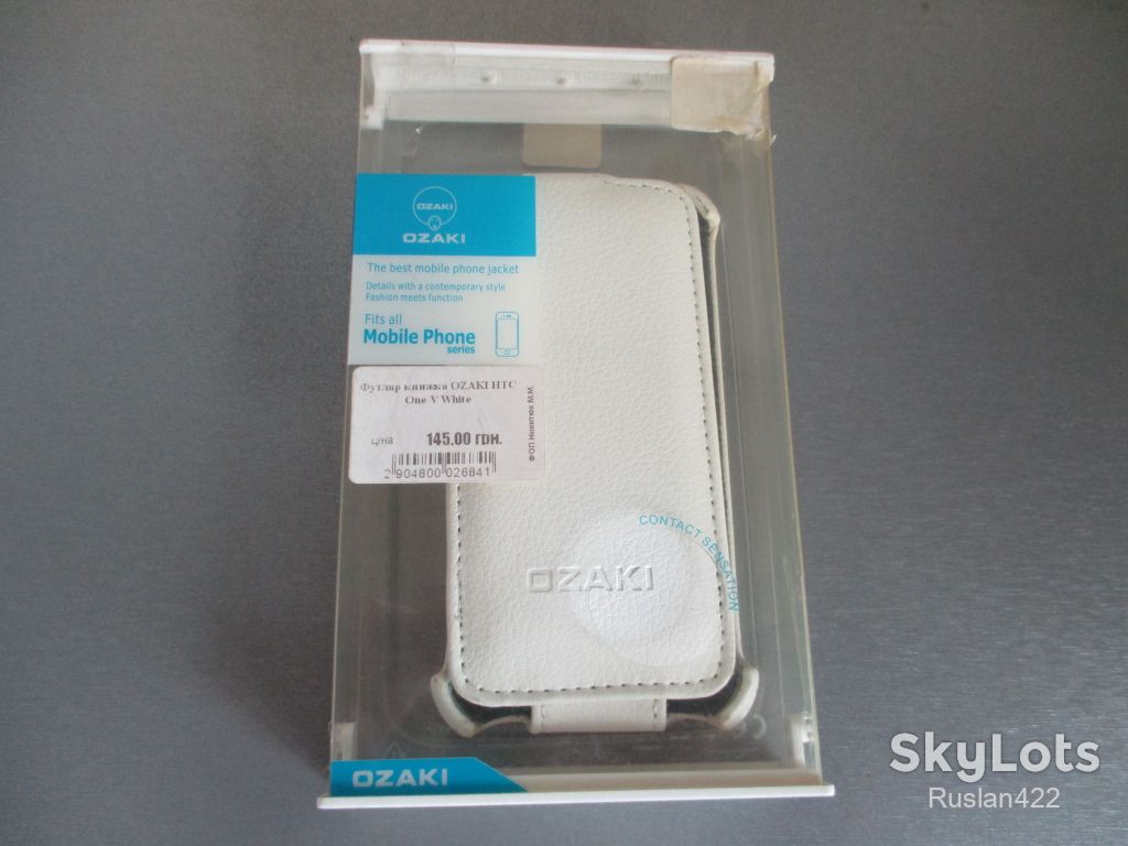 Чехол фліп OZAKI для HTC One V  Натуральна шкіра! чохол - фото фото фото 5