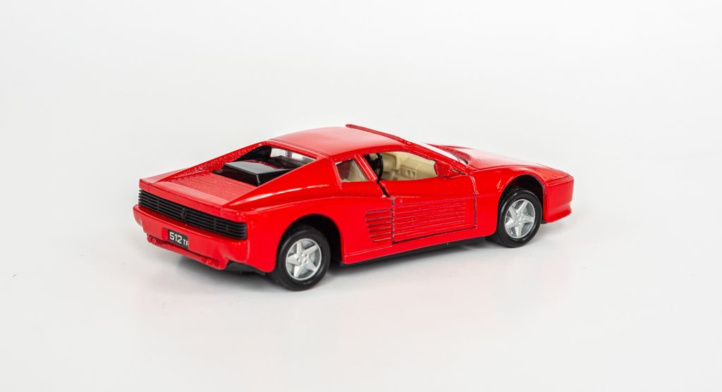 1:39 Ferrari Testarossa 512 TR 1984-96 red, Maisto Shell Collezione - фото фото фото 4