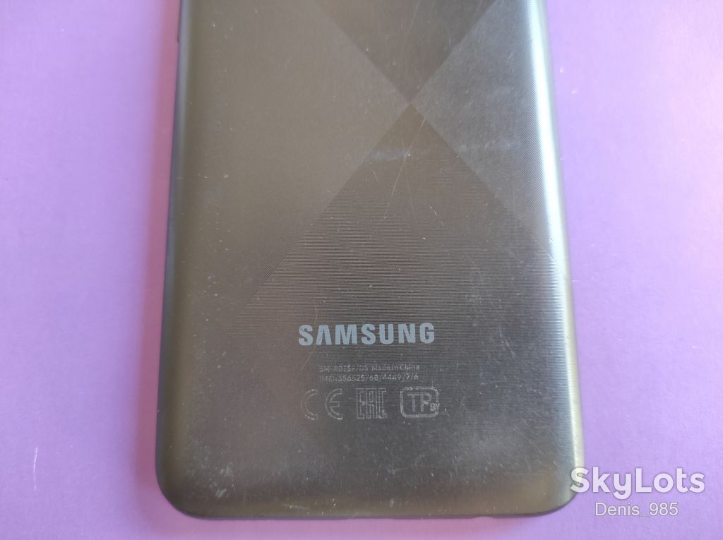 Samsung A02, A025F, задняя крышка - фото фото фото 3