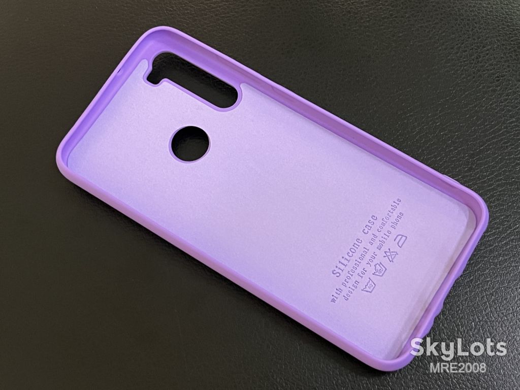 Чохол Soft Silicone Case vs Magnet Ring Xiaomi Redmi Note 8 purple - фото фото фото 2