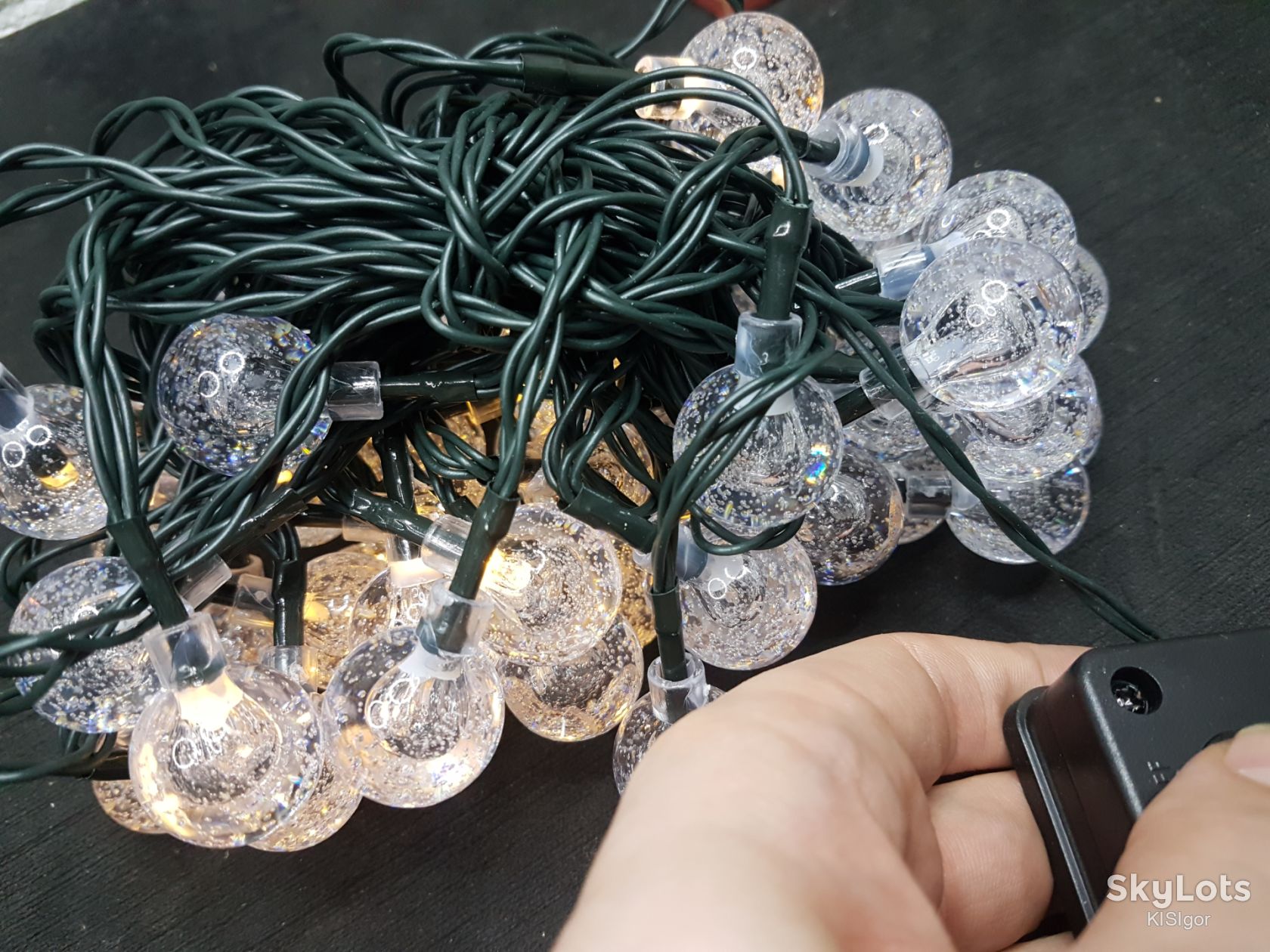 Садова LED-гірлянда на сонячній батареї *81091 - фото фото фото 3