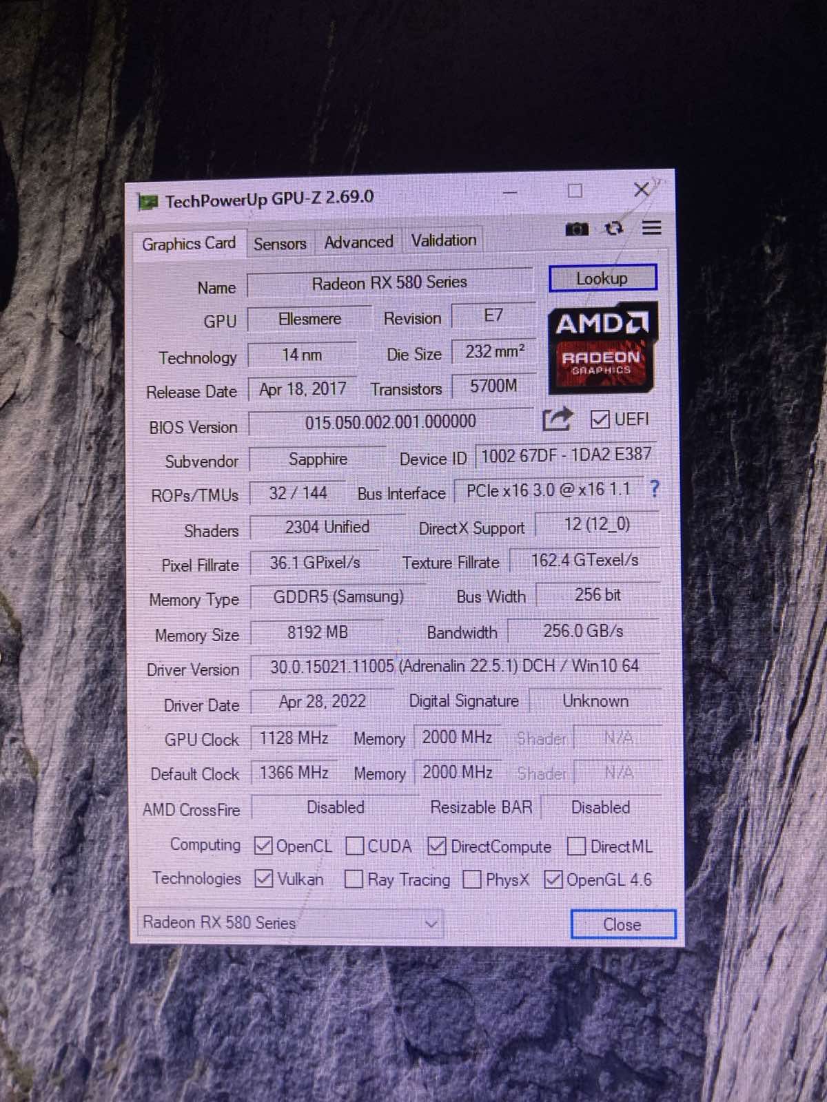 RX 580 8 Gb  Sapphire - фото фото фото 4