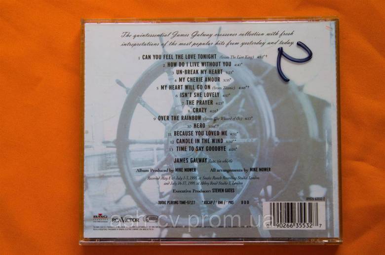 Музичний диск CD. JAMES GALWAY - фото фото фото 2