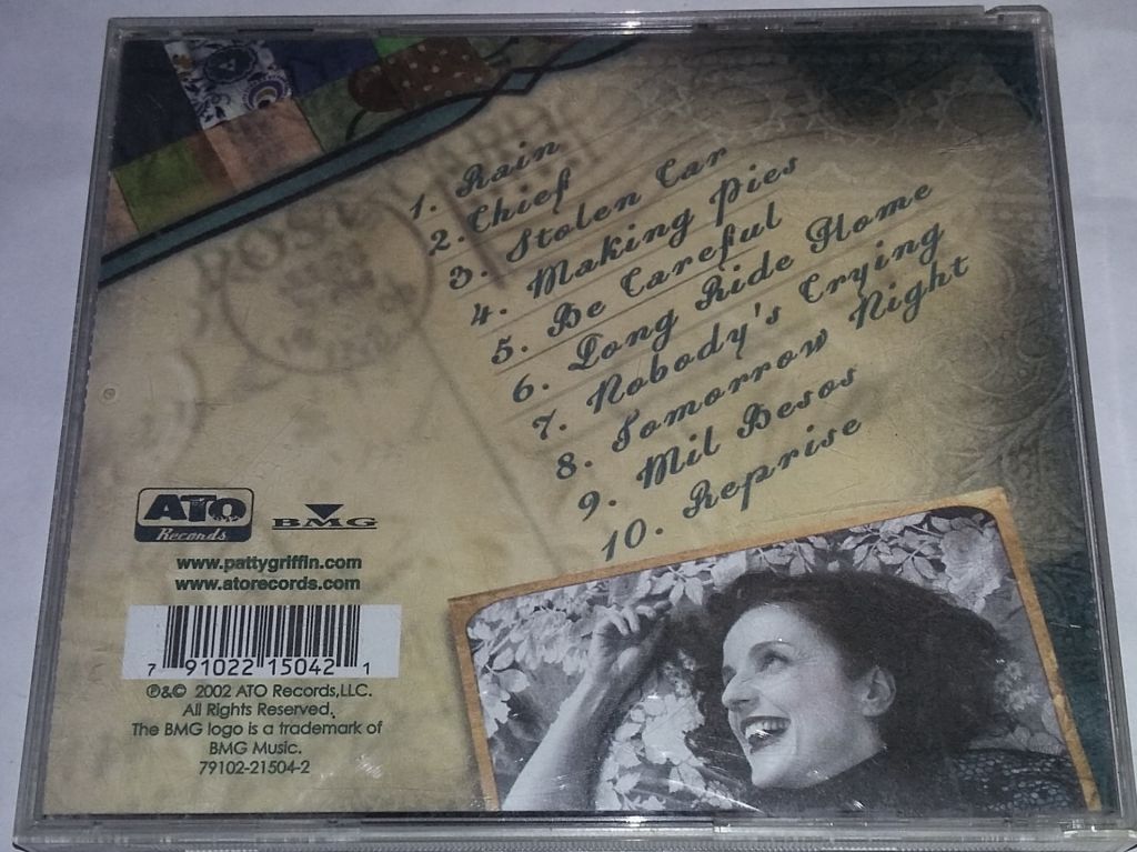 PATTY GRIFFIN 1000 Kisses  CD  US - фото фото фото 2