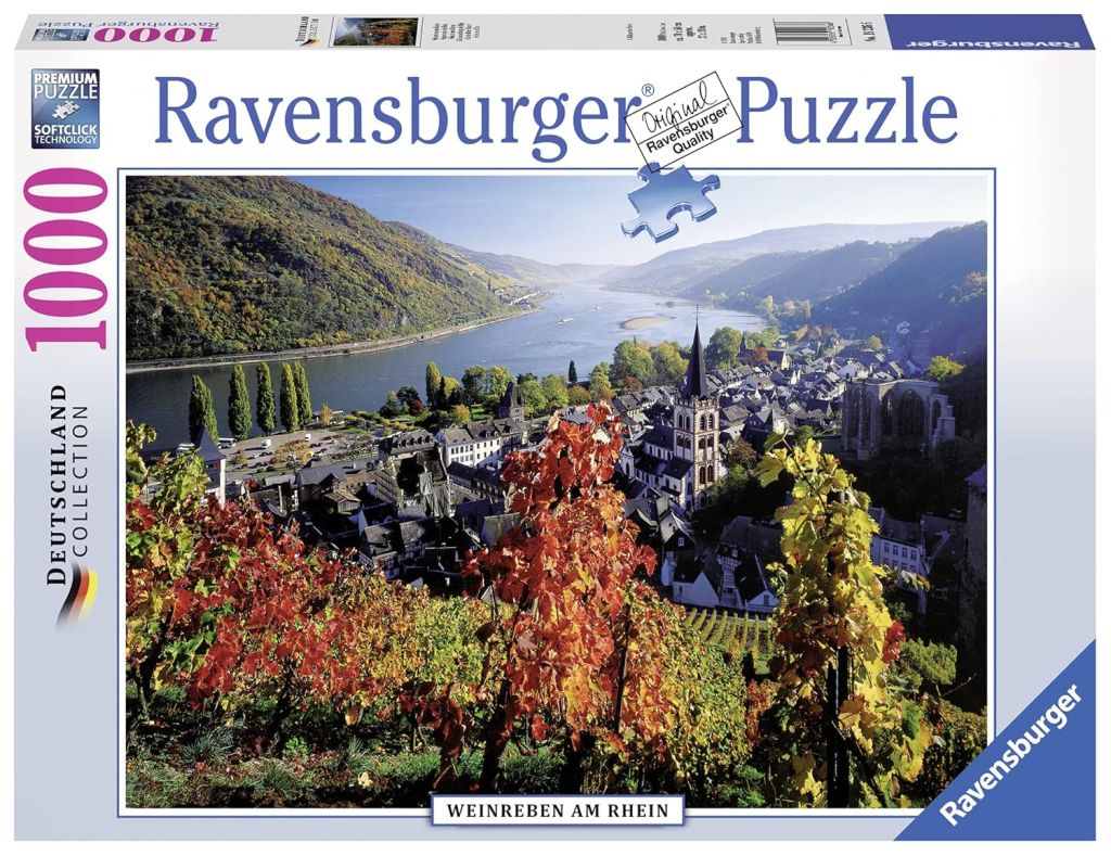 Пазлы Ravensburger 1000 элементов На Рейне - фото фото фото 0