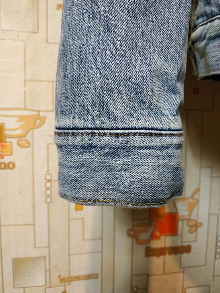 Куртка тепла джинсова чоловіча LEVIS p-p S - фото фото фото 6