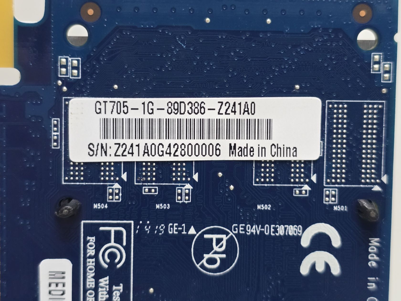 Відеокарта Nvidia GeForce GT 705 1GB  (GDDR3,64 Bit,HDMI,PCI-Ex,Б/у) - фото фото фото 3