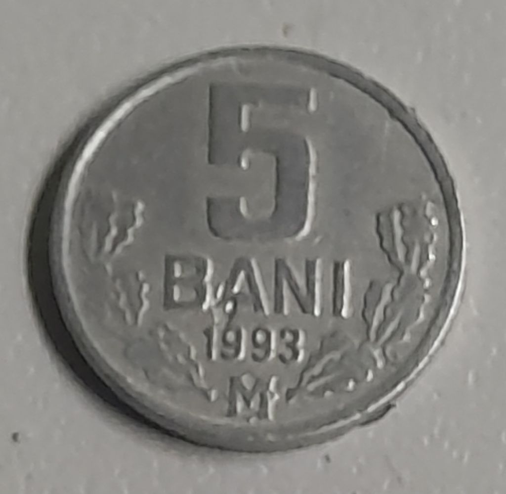 5 бани 1993 Молдова - фото фото фото 0