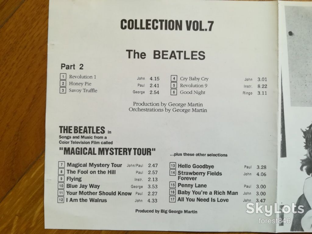The Beatles  (part 2)-Magical mystery tour-Collection-Vol. 7-состояние: 3+ - фото фото фото 5