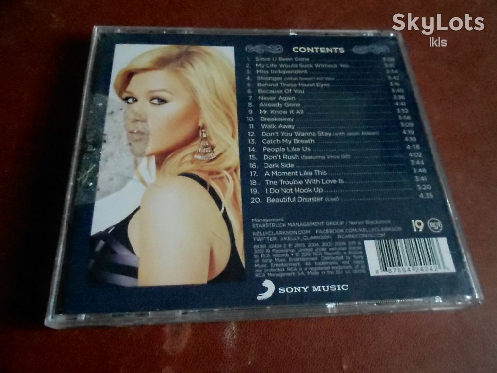 Kelly Clarkson Greatest Hits Chapter One CD фирменный б/у - фото фото фото 1