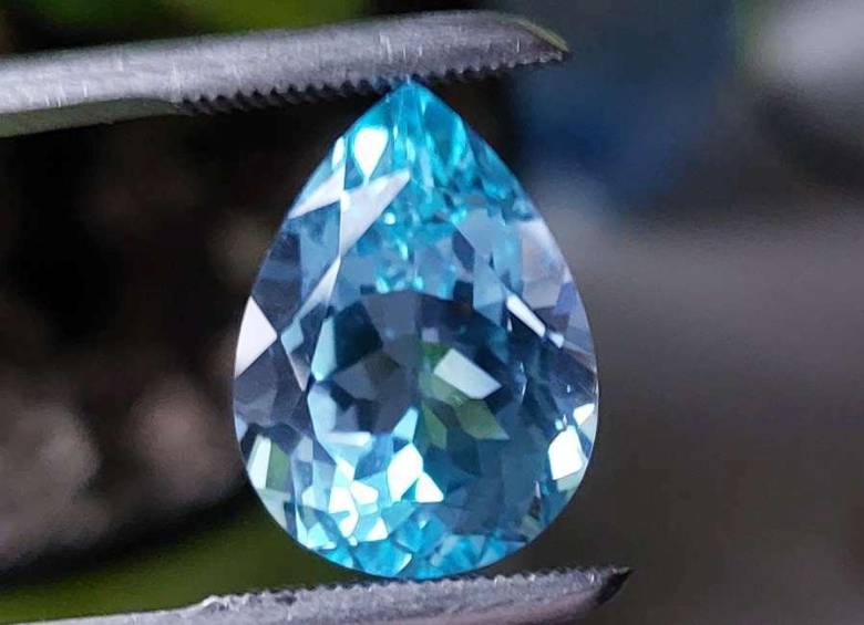 Натуральный топаз 14.20ct   17.8x13 mm - фото фото фото 4