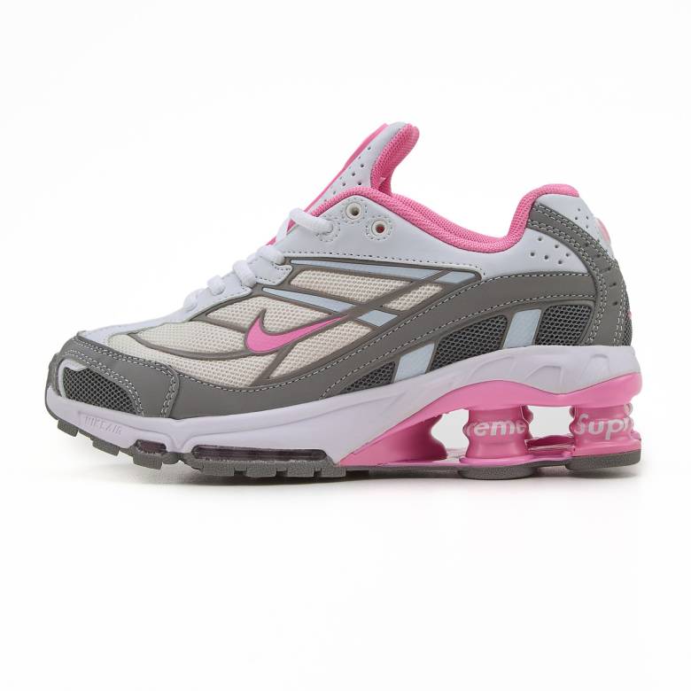 Nike x Supreme Shox Ride 2 White Pink 38 - фото фото фото 0