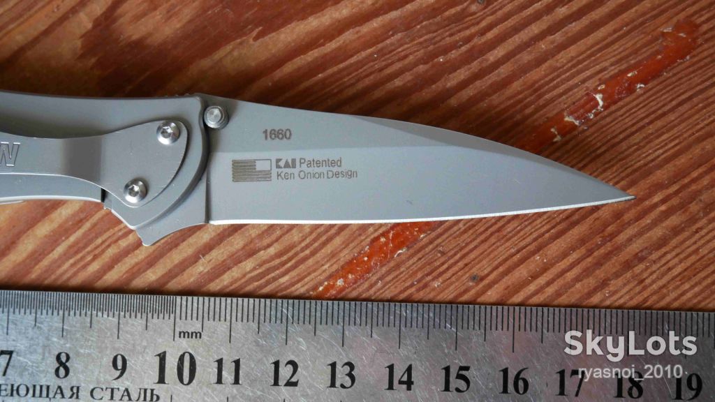 Kershaw Leek 1660 Сталь, 8Cr13MoV Grey, Replica, EDC, Frame Lock - фото фото фото 3