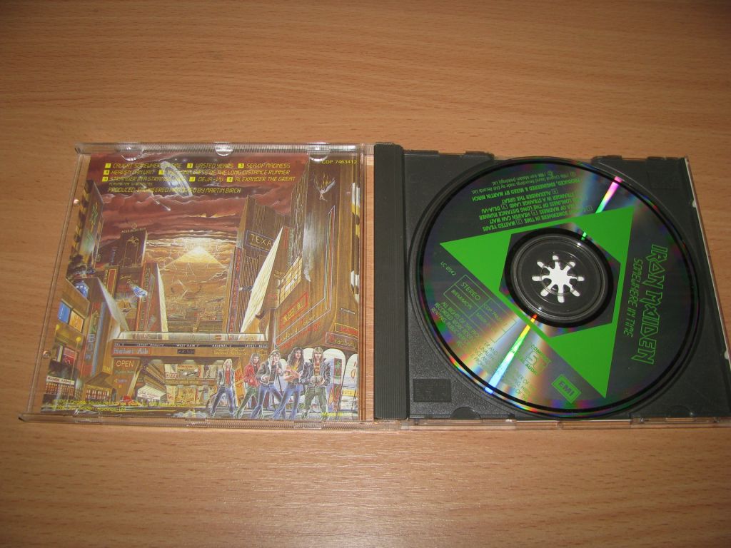 IRON MAIDEN - Somewhere In Time    (1986 EMI 1st press,UK) - фото фото фото 1
