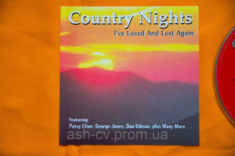 Музичний диск CD. Country Nights 1998 - фото фото фото 1