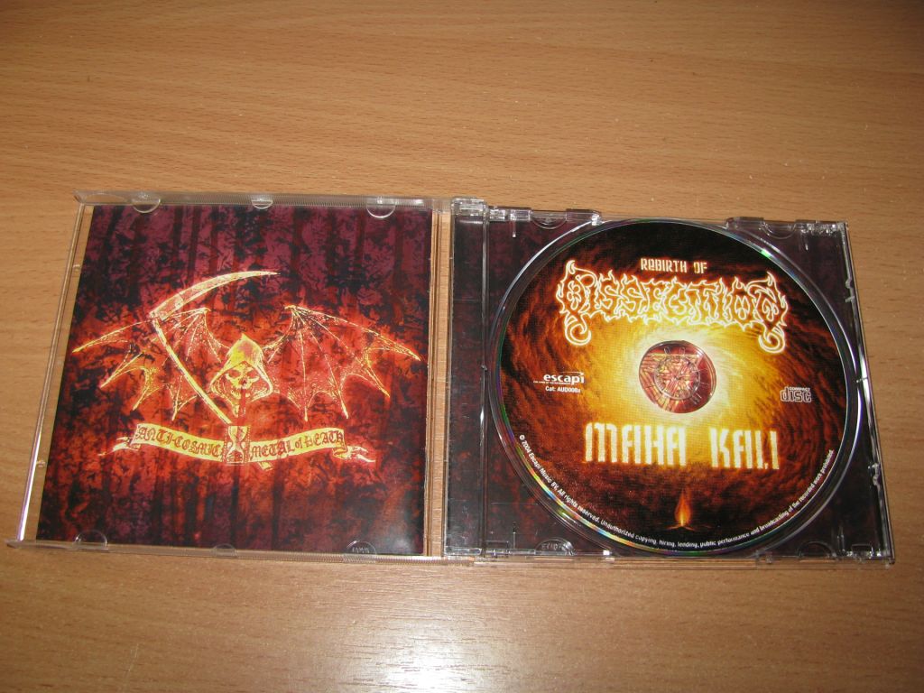 DISSECTION - Maha Kali  (2004 Escapi Music 1st press) - фото фото фото 1
