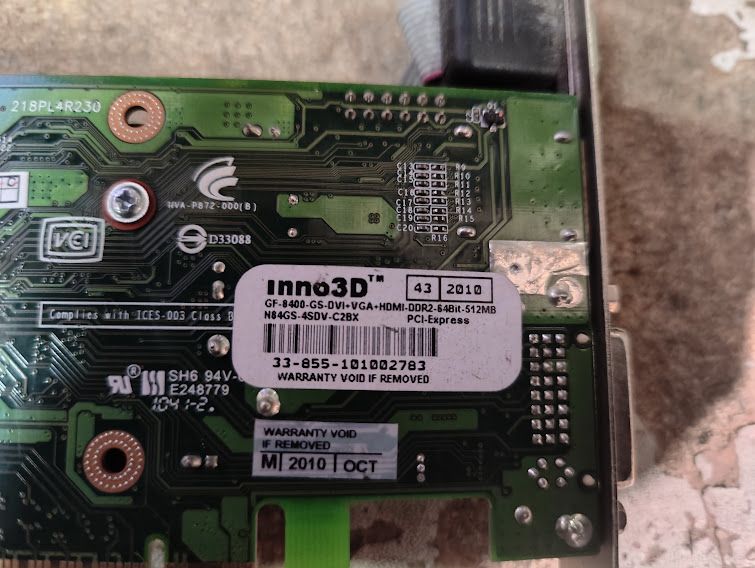 Видеокарта Inno3D GeForce 8400 GS N84GS-4SDV-C2BX 512MB PCI-E № 250702101 - фото фото фото 3