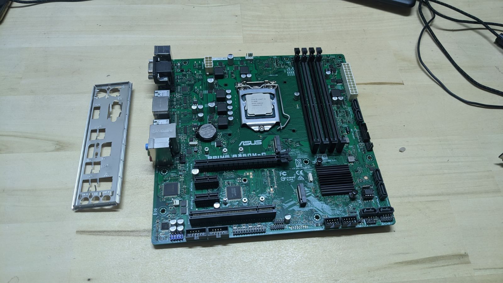 Комплект Asus PRIME B360M-C+ intel i5-8500 6-ядра - фото фото фото 1