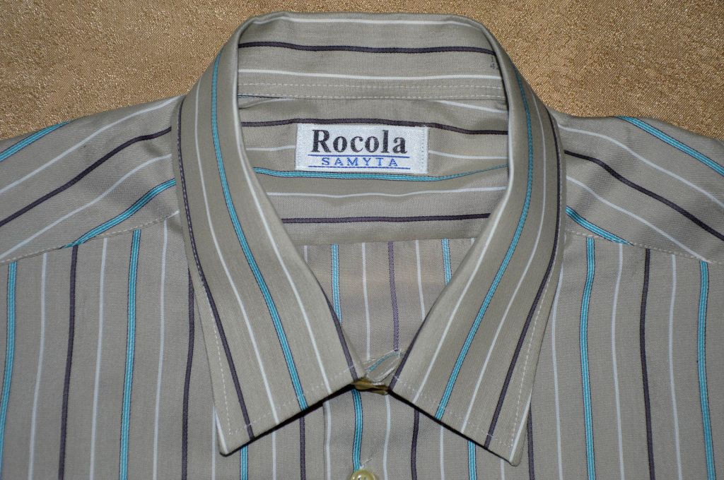 ROCOLA SAMYTA сорочка чоловіча original L нова Y11-L4-8 - фото фото фото 5