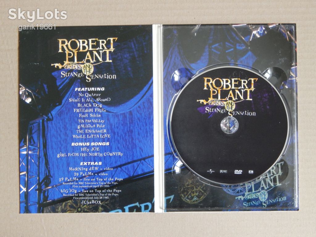 Robert Plant And The Strange Sensation ( DVD, Unofficial Release, Digipak) - фото фото фото 2