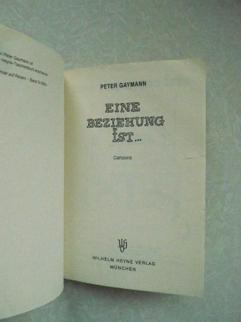 Eine Beziehung ist...  Peter Gaymann  (комиксы) - фото фото фото 1