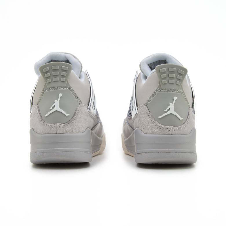 Nike Air Jordan 4 Grey Silver 43 - фото фото фото 3
