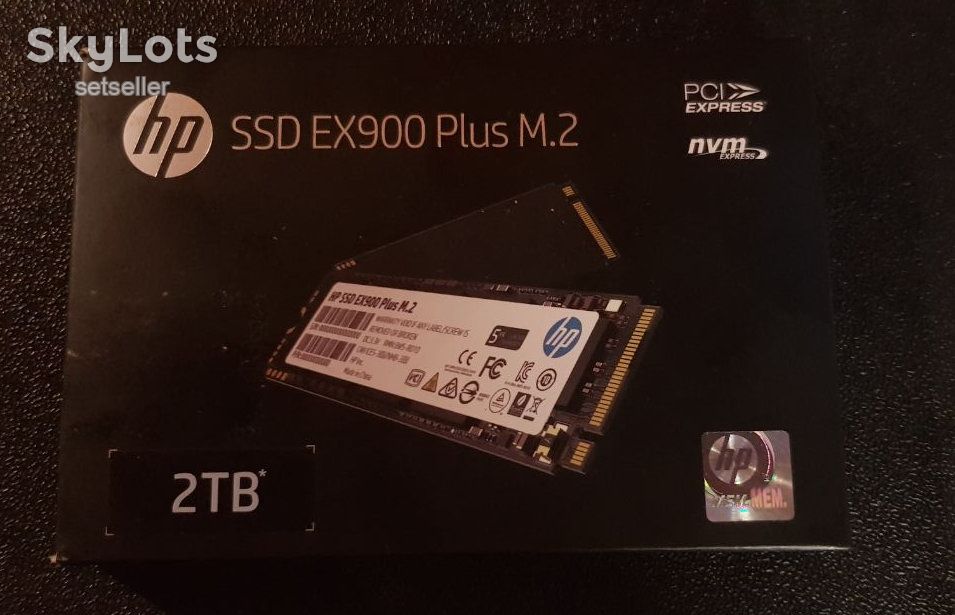 SSD M2 M.2 NVME HP EX900 Plus 2.0TB Gen4 2TB - фото фото фото 1