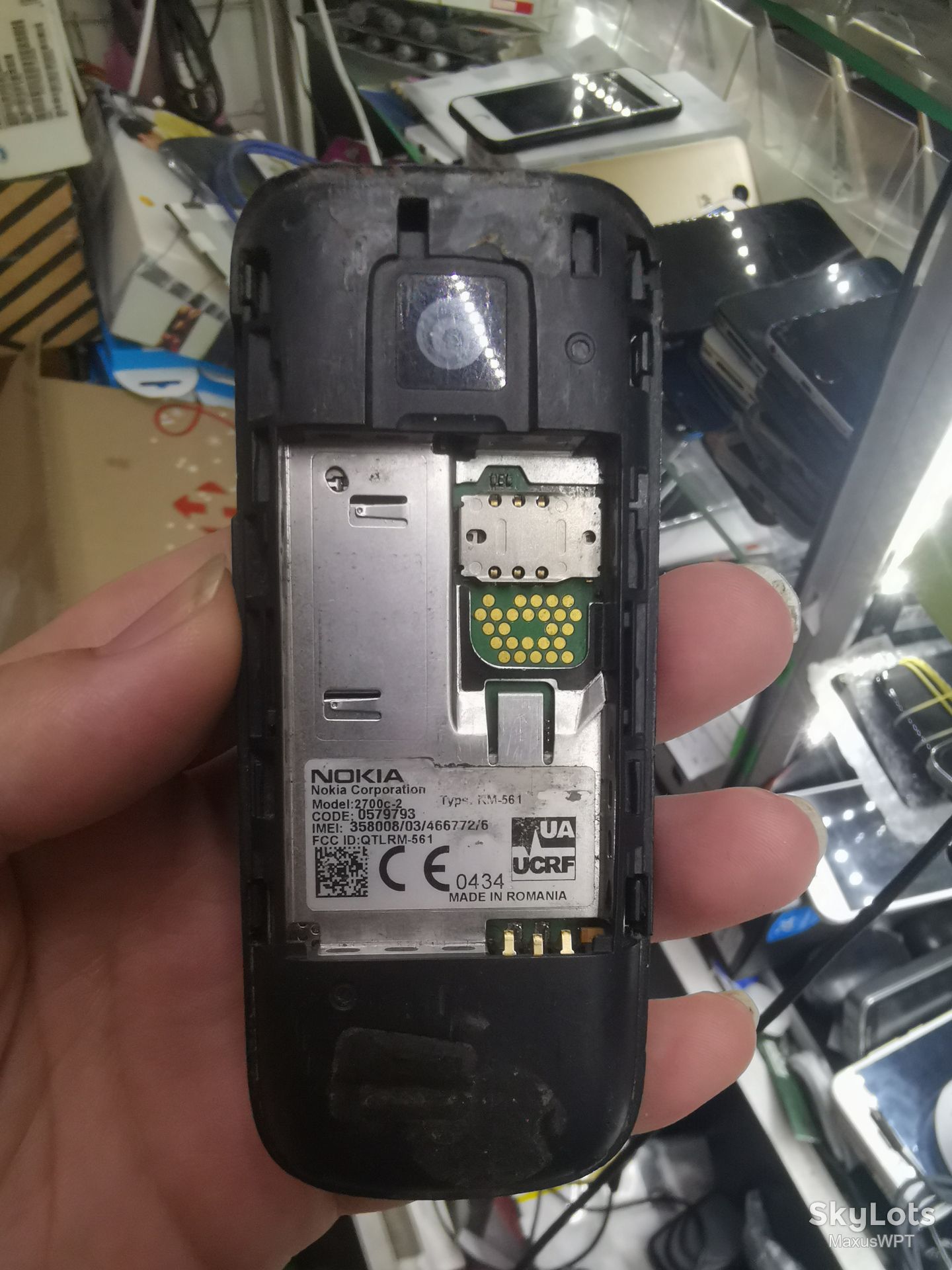 #724 Sklad Nokia 2700c black - фото фото фото 1