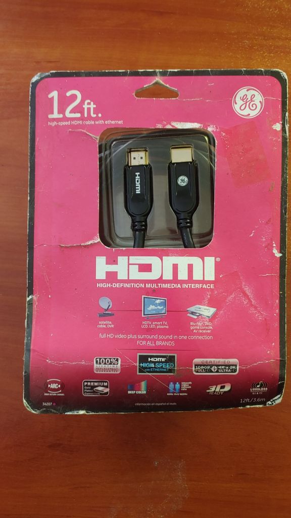 Високошвидкісний HDMI-кабель з Ethernet 3,6 м - фото фото фото 0