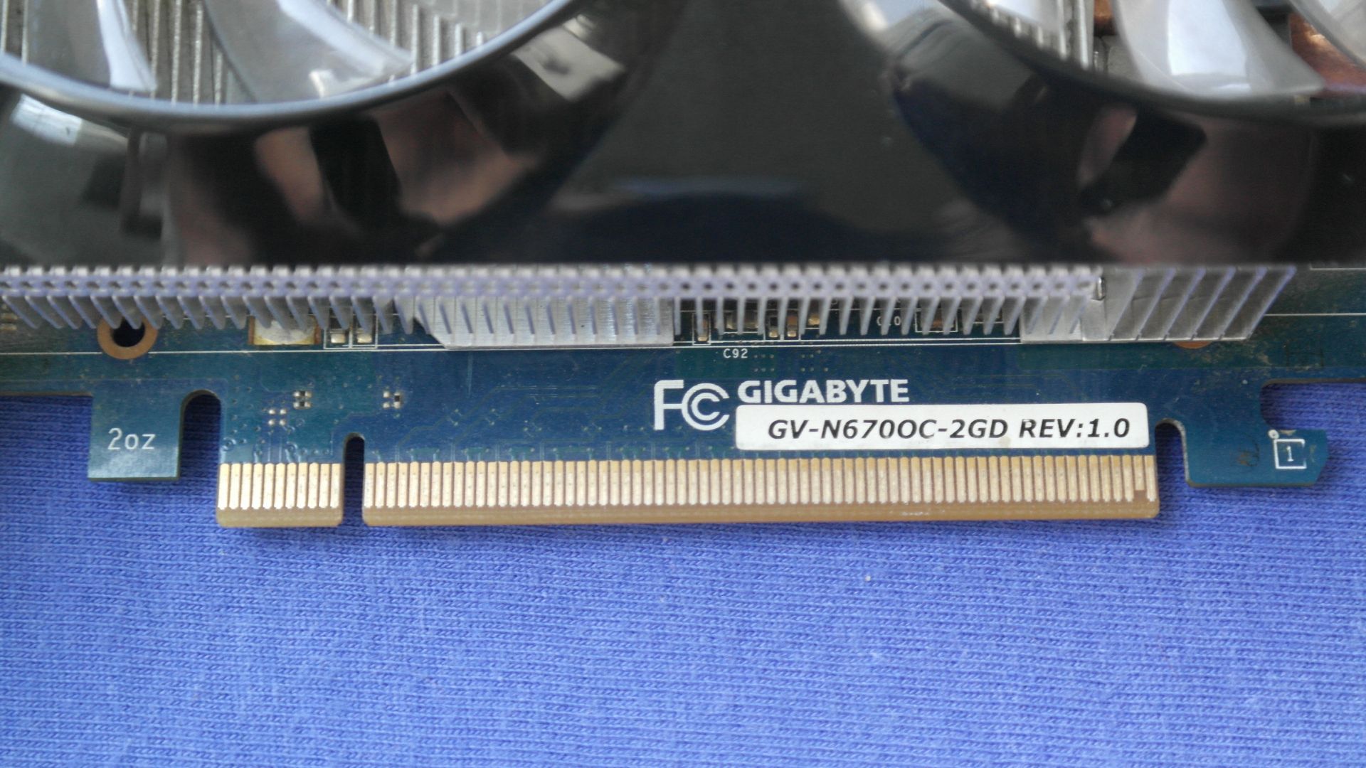 Видеокарта Gigabyte PCI-Ex GeForce GTX 670 2048MB GDDR5 256bit GV-N670OC-2GD - фото фото фото 1