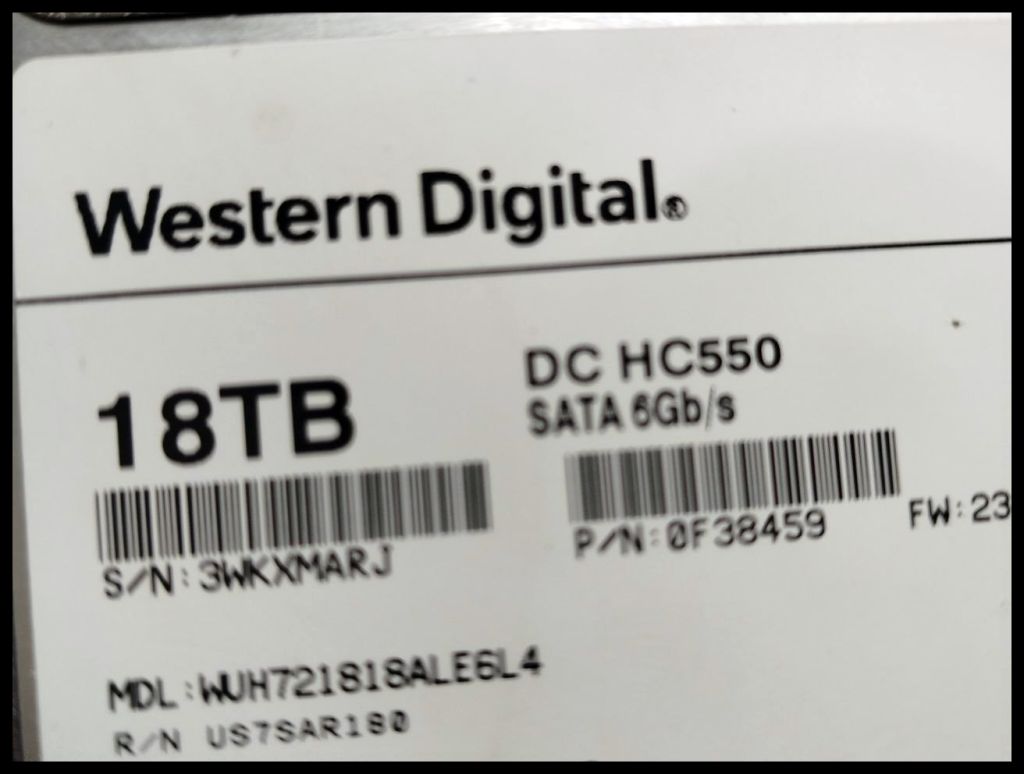 HDD 18Tb WD WUH721818ALE6L4    (серия DC HC550) - фото фото фото 2