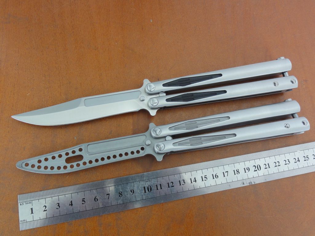 Microtech Tachyon III – Тренер, BALISONG BUTTERFLY   (REPLICA), 440C, в наличии - фото фото фото 13