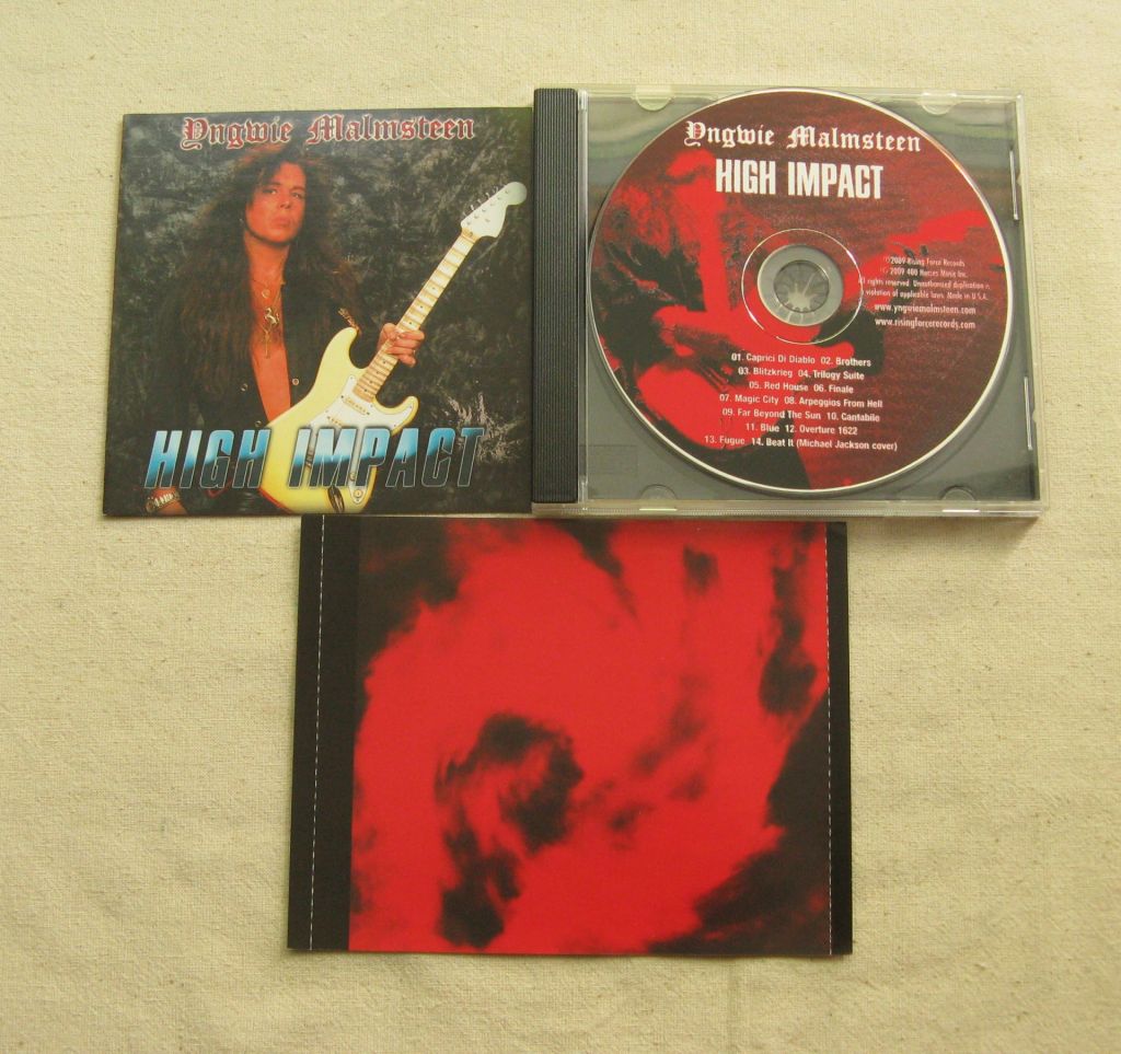 CD Yngwie Malmsteen. High Impact. 2009. - фото фото фото 1