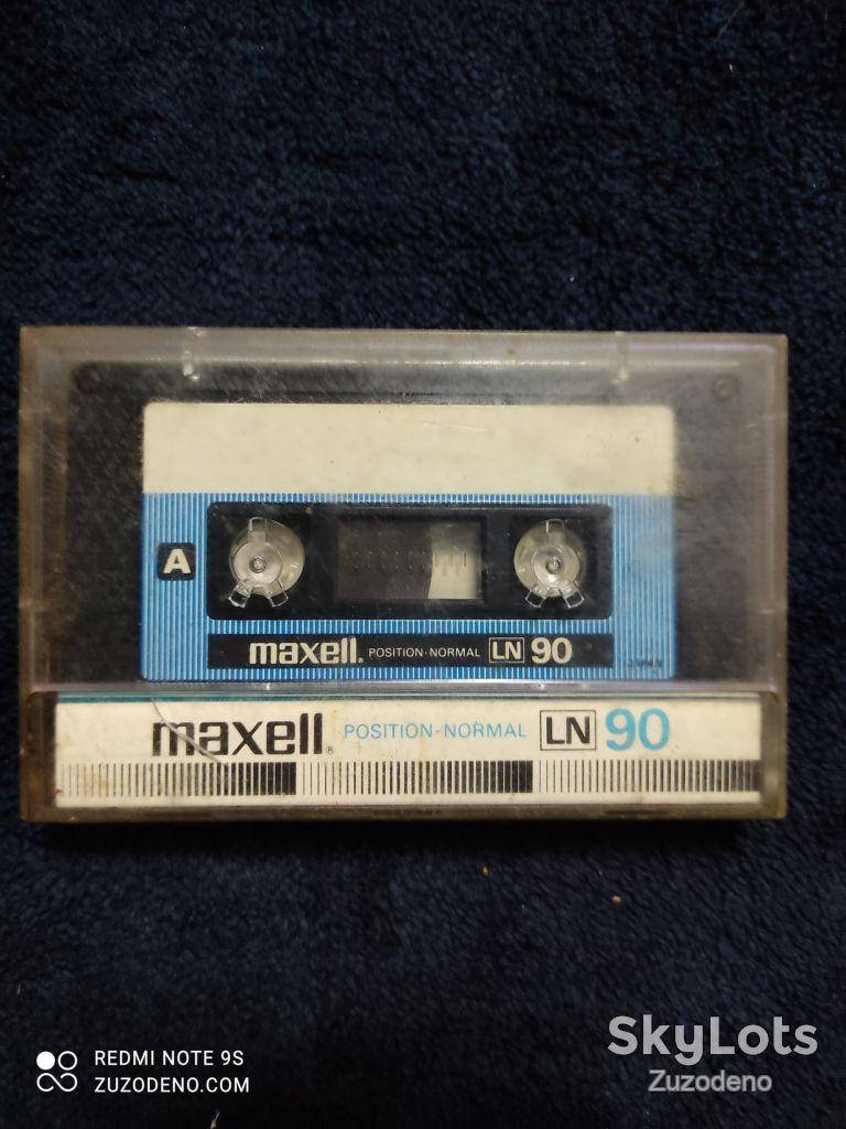 Б/У Аудио кассетa MAXELL LN 90 - фото фото фото 0